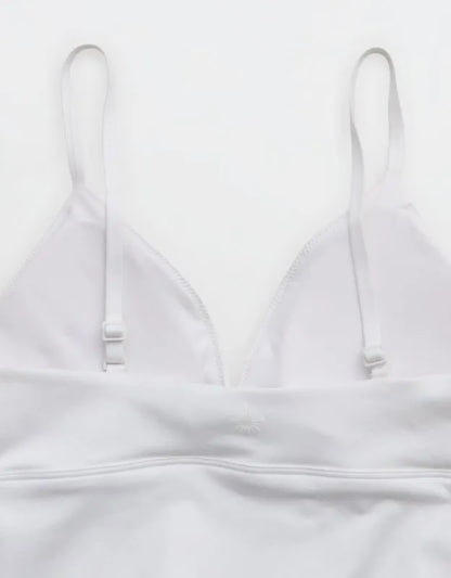 OFFLINE By Aerie The Hugger Plunge Tank Top