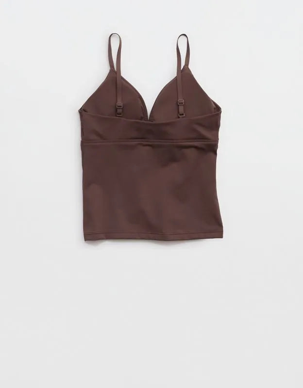 OFFLINE By Aerie The Hugger Plunge Tank Top