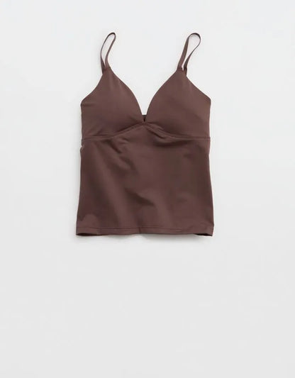 OFFLINE By Aerie The Hugger Plunge Tank Top