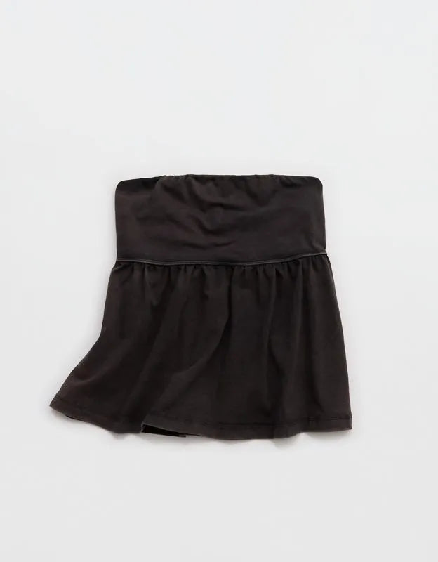 OFFLINE By Aerie OG Cotton Peplum Tube Top