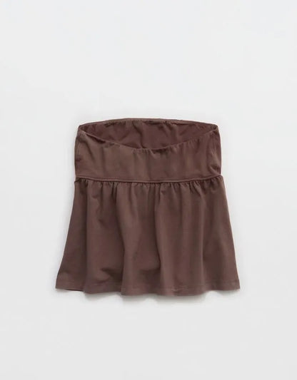 OFFLINE By Aerie OG Cotton Peplum Tube Top