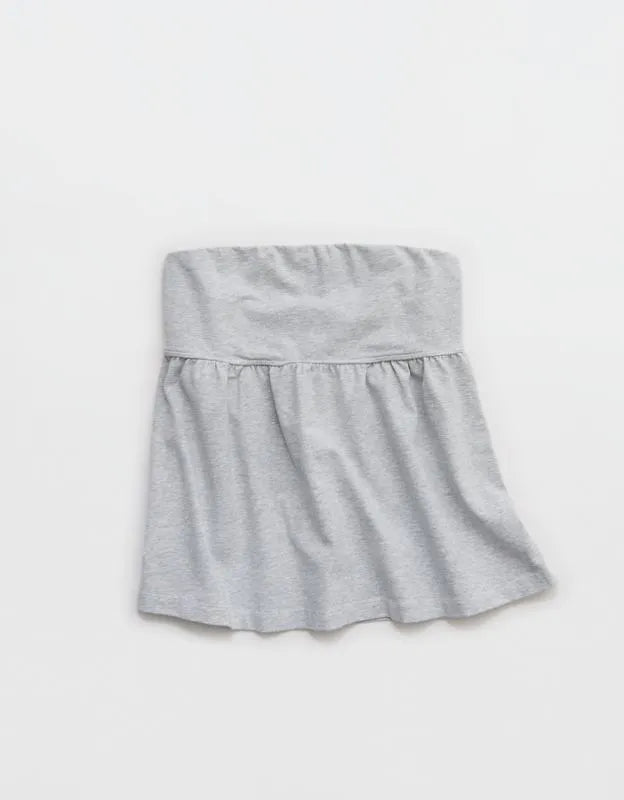 OFFLINE By Aerie OG Cotton Peplum Tube Top