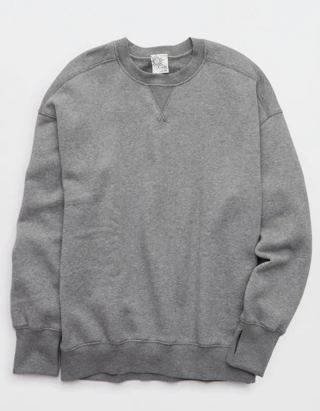 OFFLINE By Aerie Cloud Fleece Oversized Crewneck Sweatshirt