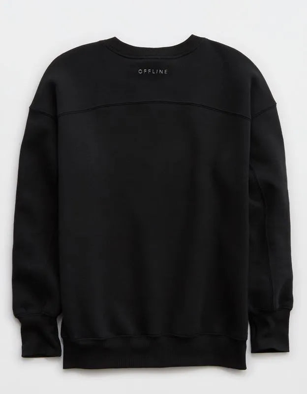 OFFLINE By Aerie Cloud Fleece Oversized Crewneck Sweatshirt