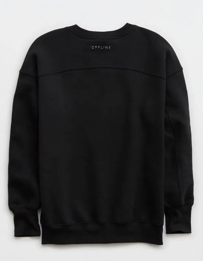 OFFLINE By Aerie Cloud Fleece Oversized Crewneck Sweatshirt