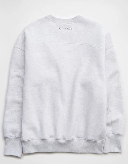 OFFLINE By Aerie Cloud Fleece Oversized Crewneck Sweatshirt