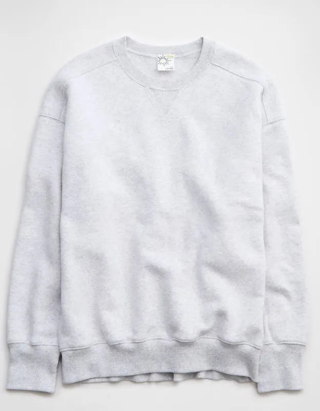 OFFLINE By Aerie Cloud Fleece Oversized Crewneck Sweatshirt
