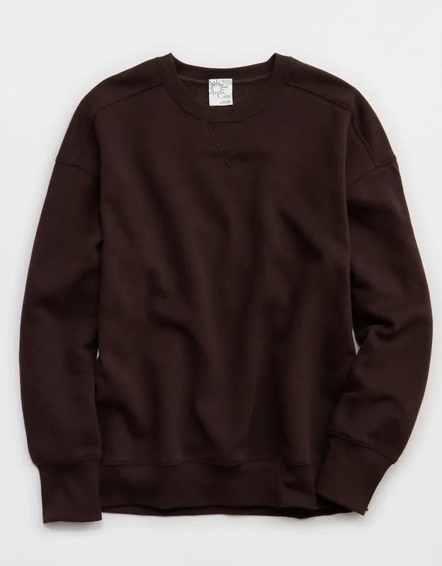OFFLINE By Aerie Cloud Fleece Oversized Crewneck Sweatshirt