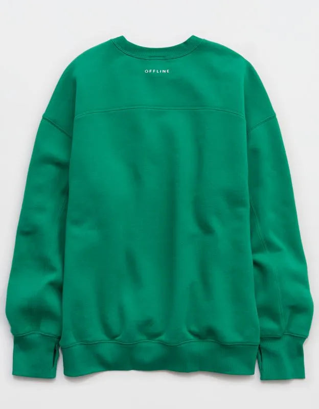 OFFLINE By Aerie Cloud Fleece Oversized Crewneck Sweatshirt