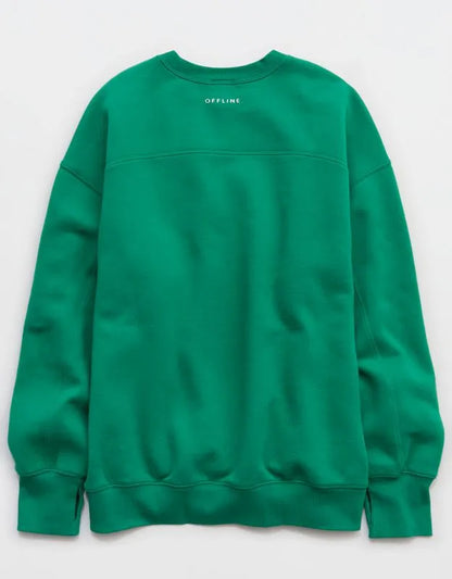 OFFLINE By Aerie Cloud Fleece Oversized Crewneck Sweatshirt