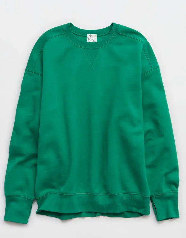 OFFLINE By Aerie Cloud Fleece Oversized Crewneck Sweatshirt