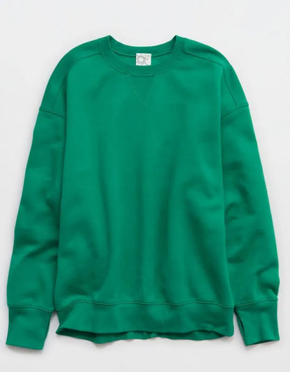 OFFLINE By Aerie Cloud Fleece Oversized Crewneck Sweatshirt