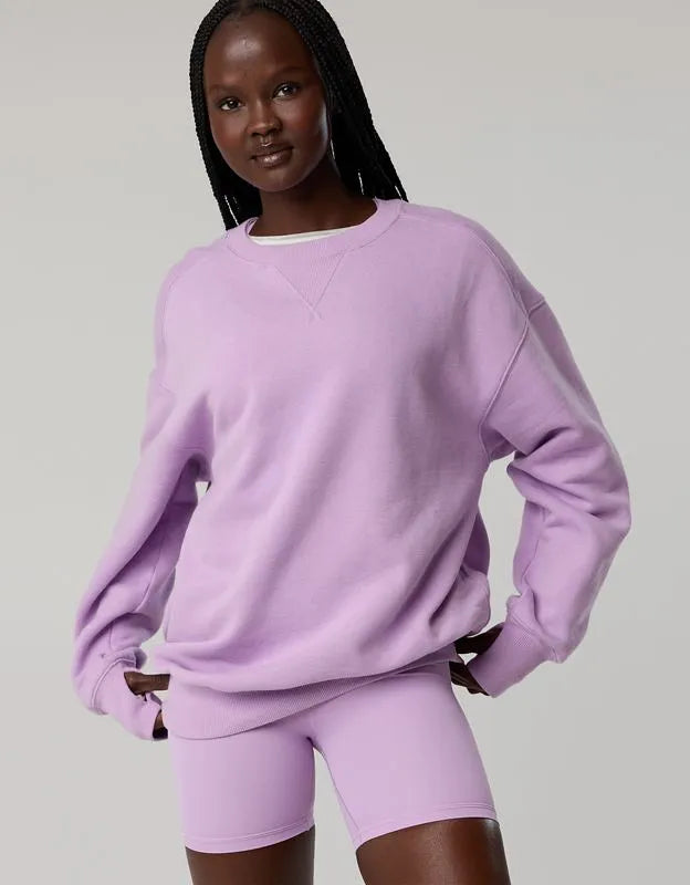 OFFLINE By Aerie Cloud Fleece Oversized Crewneck Sweatshirt