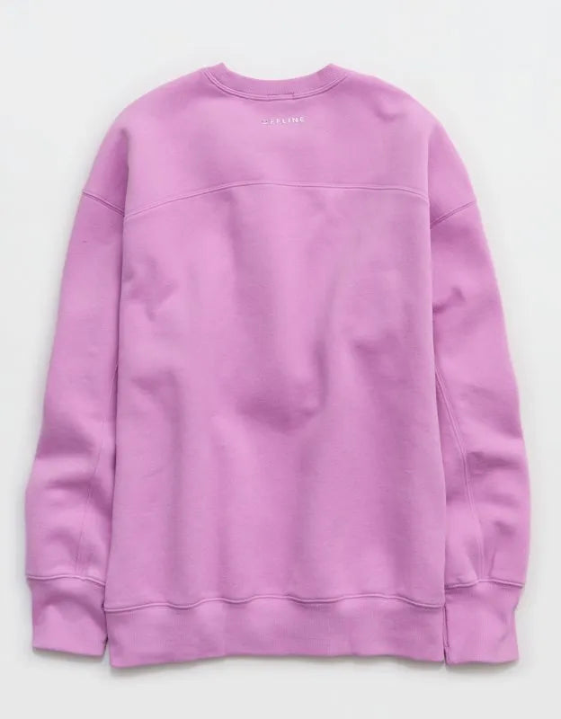 OFFLINE By Aerie Cloud Fleece Oversized Crewneck Sweatshirt