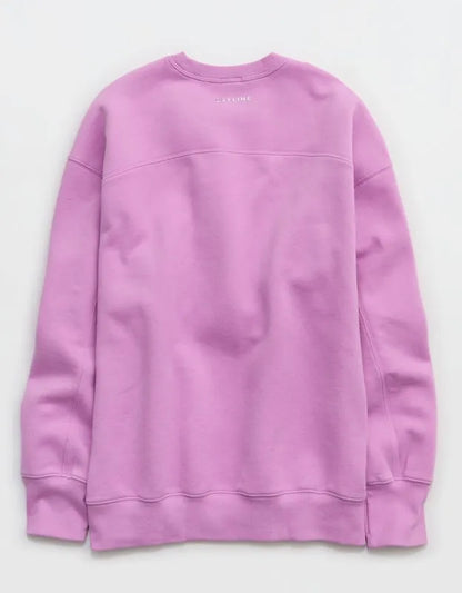 OFFLINE By Aerie Cloud Fleece Oversized Crewneck Sweatshirt