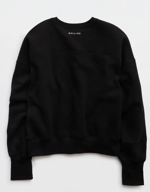 OFFLINE By Aerie Cloud Fleece Classic Crewneck Sweatshirt