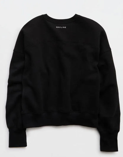 OFFLINE By Aerie Cloud Fleece Classic Crewneck Sweatshirt