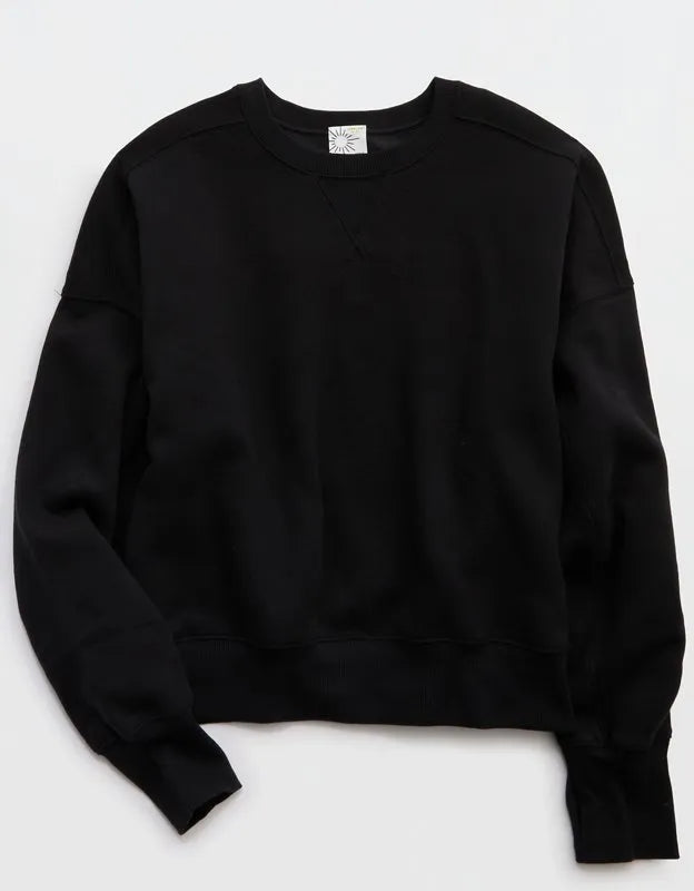 OFFLINE By Aerie Cloud Fleece Classic Crewneck Sweatshirt