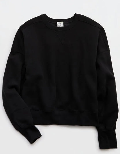 OFFLINE By Aerie Cloud Fleece Classic Crewneck Sweatshirt