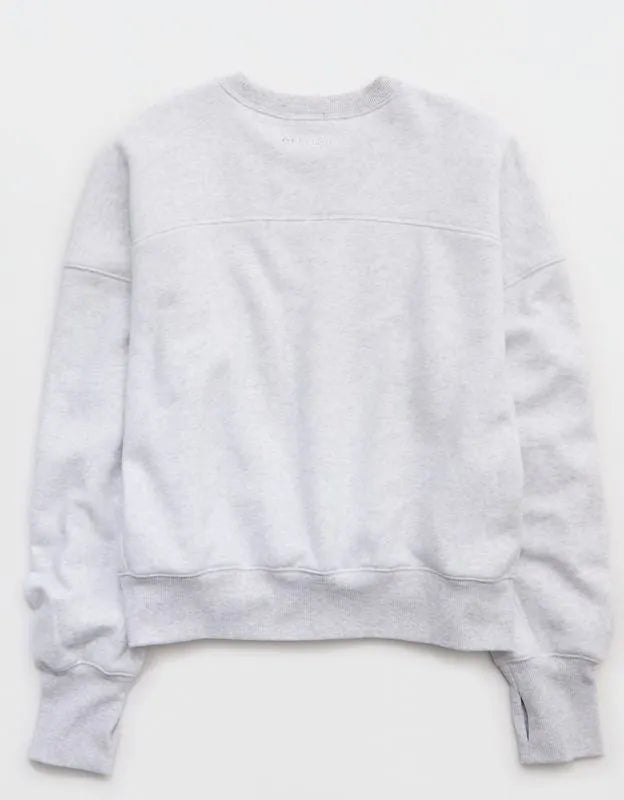 OFFLINE By Aerie Cloud Fleece Classic Crewneck Sweatshirt