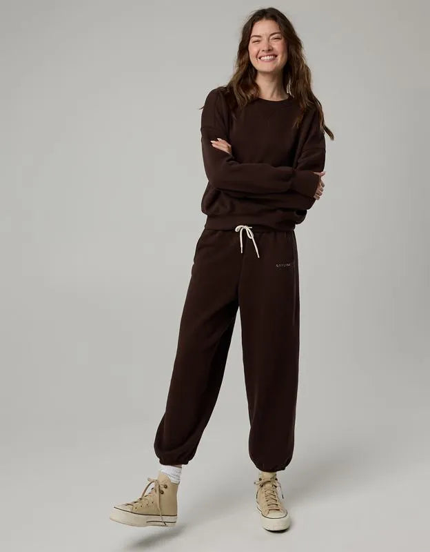 OFFLINE By Aerie Cloud Fleece Classic Crewneck Sweatshirt