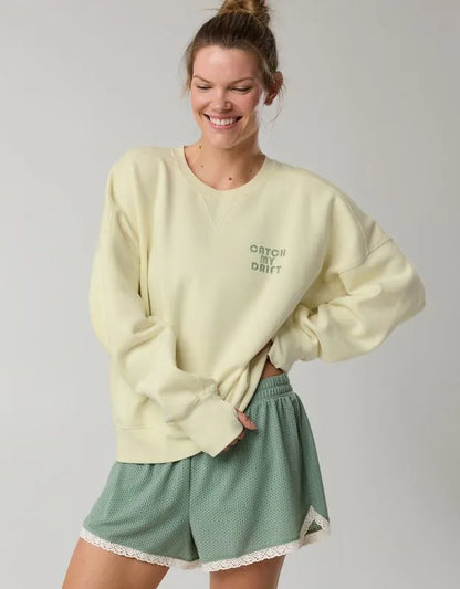 OFFLINE By Aerie Cloud Fleece Classic Crewneck Sweatshirt