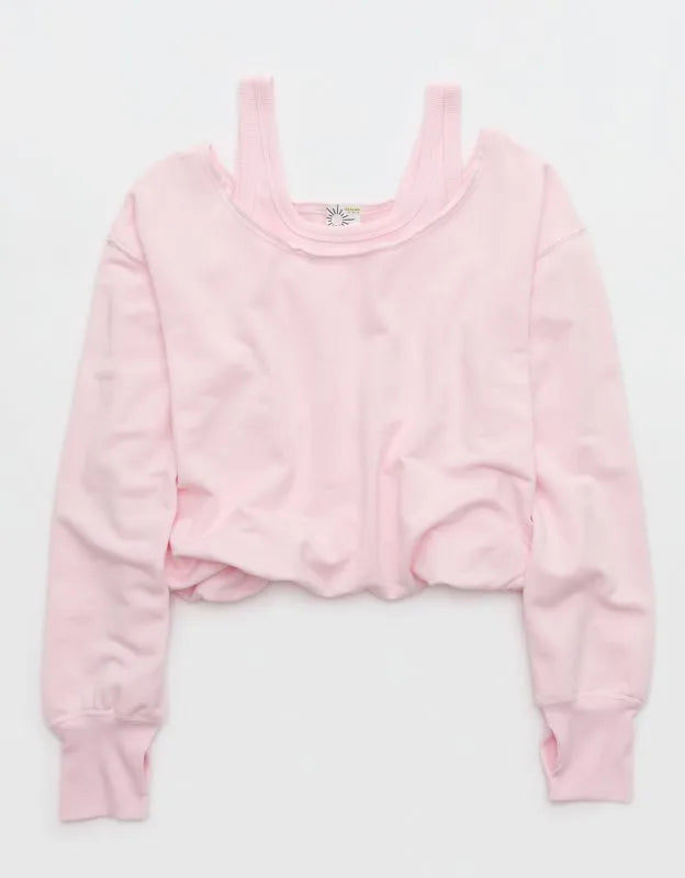 OFFLINE By Aerie OTT Layered Sweatshirt