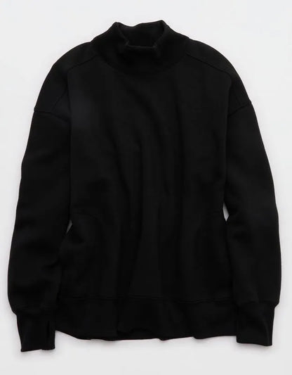 OFFLINE By Aerie Cloud Fleece Oversized Mockneck Sweatshirt