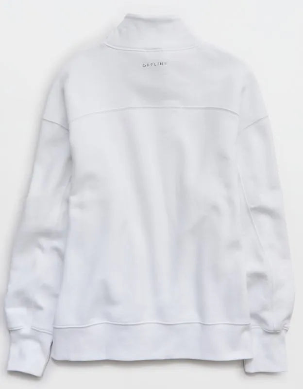OFFLINE By Aerie Cloud Fleece Oversized Mockneck Sweatshirt