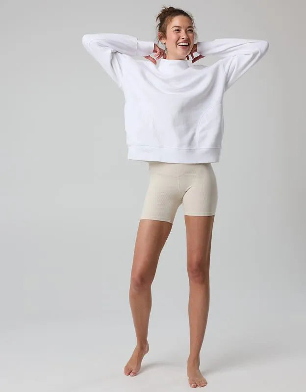 OFFLINE By Aerie Cloud Fleece Oversized Mockneck Sweatshirt