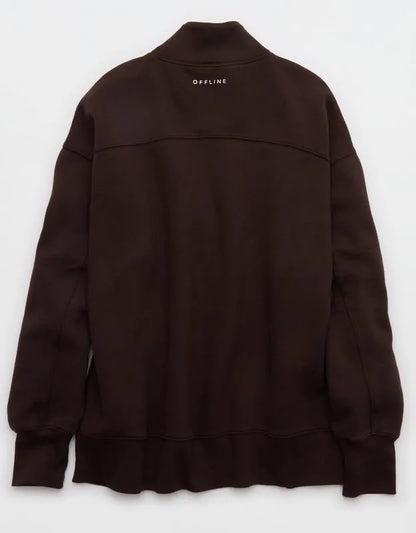 OFFLINE By Aerie Cloud Fleece Oversized Mockneck Sweatshirt