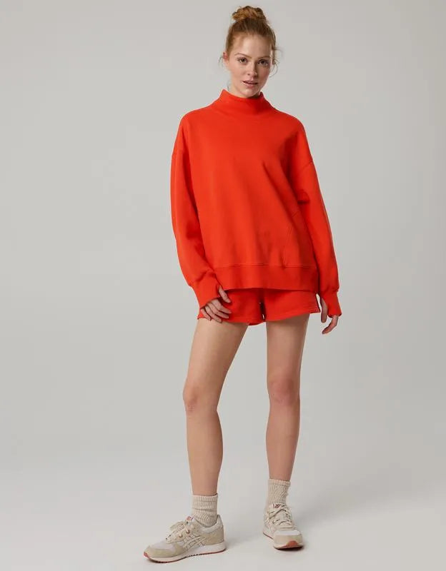 OFFLINE By Aerie Cloud Fleece Oversized Mockneck Sweatshirt