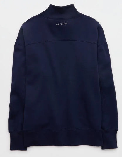 OFFLINE By Aerie Cloud Fleece Oversized Mockneck Sweatshirt