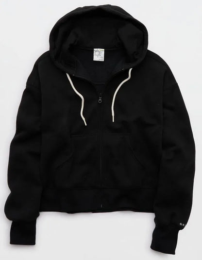 OFFLINE By Aerie Cloud Fleece Classic Full Zip Sweatshirt