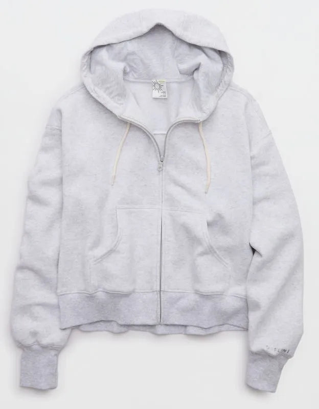 OFFLINE By Aerie Cloud Fleece Classic Full Zip Sweatshirt