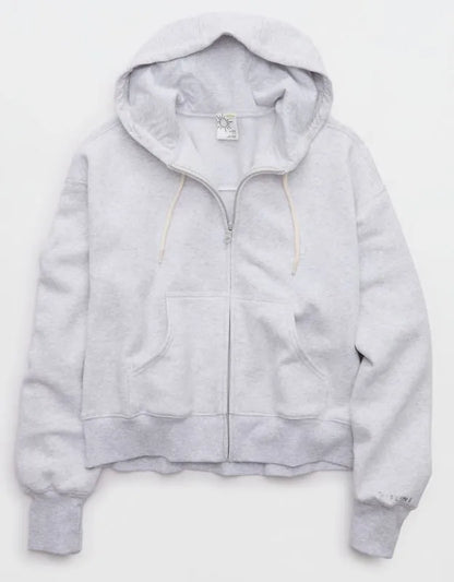 OFFLINE By Aerie Cloud Fleece Classic Full Zip Sweatshirt