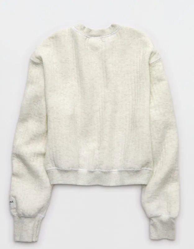 OFFLINE By Aerie Coffee Run Crewneck