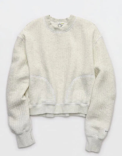 OFFLINE By Aerie Coffee Run Crewneck