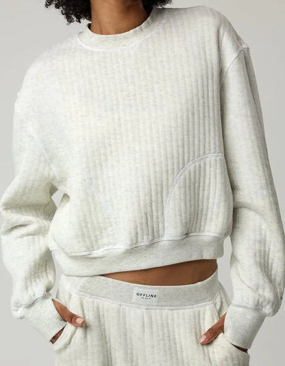 OFFLINE By Aerie Coffee Run Crewneck