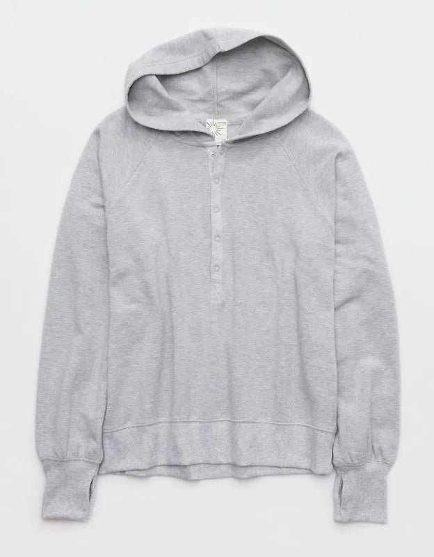 OFFLINE By Aerie OTT Henley Hoodie