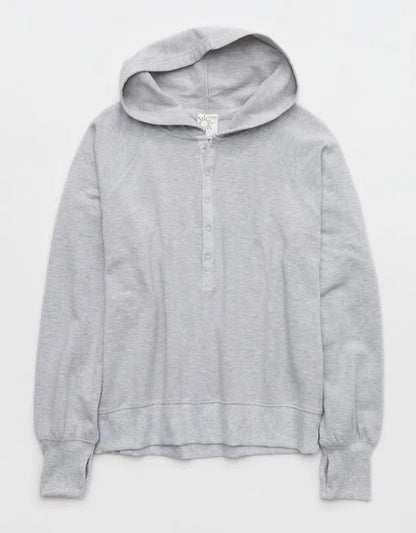 OFFLINE By Aerie OTT Henley Hoodie