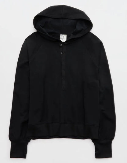 OFFLINE By Aerie OTT Henley Hoodie