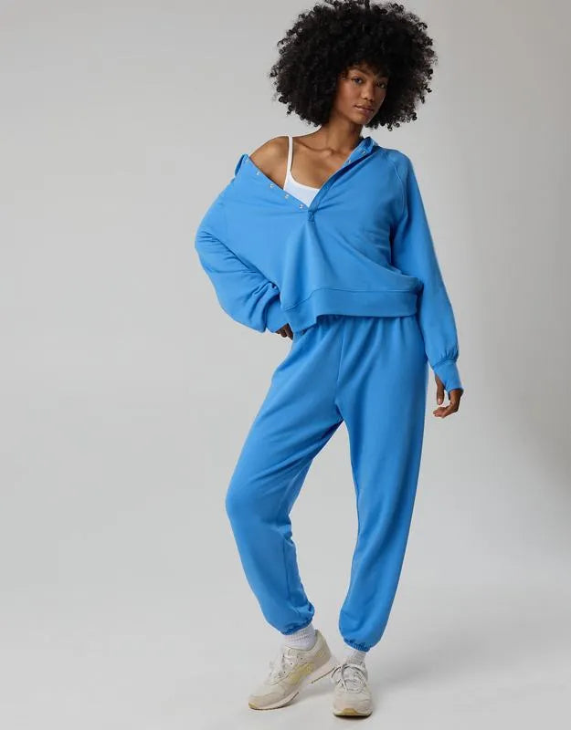 OFFLINE By Aerie OTT Henley Hoodie