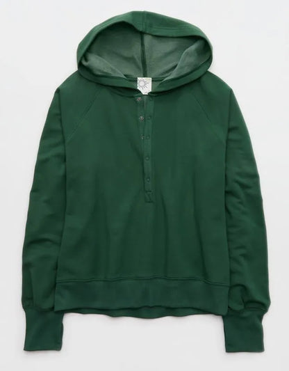 OFFLINE By Aerie OTT Henley Hoodie