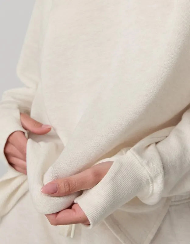 OFFLINE By Aerie Keep It 100 Terry Long Sleeve Crewneck