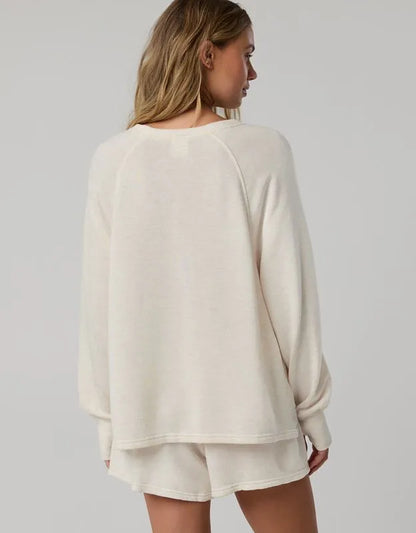 OFFLINE By Aerie Keep It 100 Terry Long Sleeve Crewneck