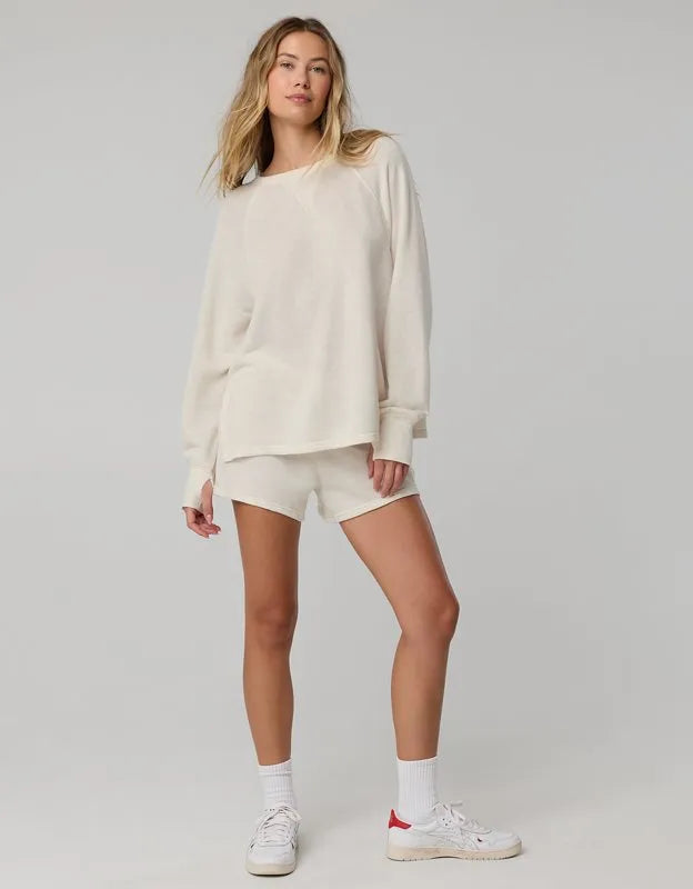 OFFLINE By Aerie Keep It 100 Terry Long Sleeve Crewneck