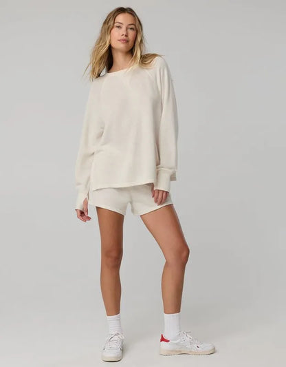 OFFLINE By Aerie Keep It 100 Terry Long Sleeve Crewneck