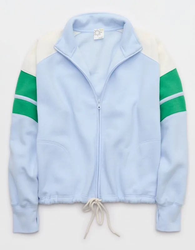 OFFLINE By Aerie Cloud Fleece Seamed Full Zip