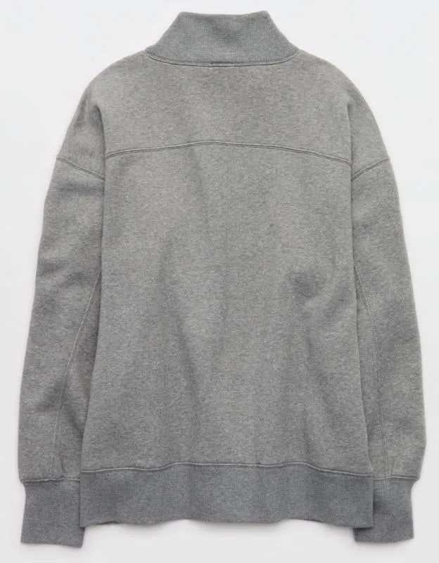 OFFLINE By Aerie Cloud Fleece Oversized Mockneck Sweatshirt